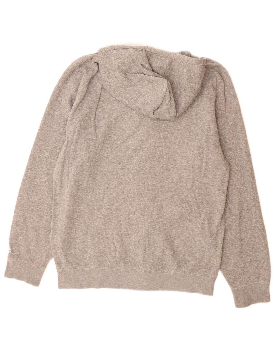 Champion Sudadera con capucha y cremallera gráfica para hombre, talla grande, gris moteado