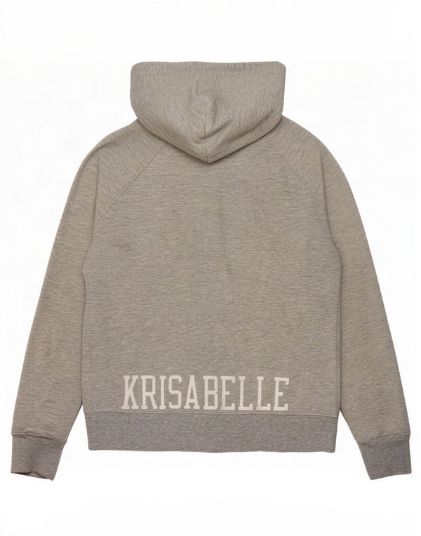 Gap Krisabelle Graphic Zip Sudadera con capucha para mujer UK 46 Grande Gris moteado