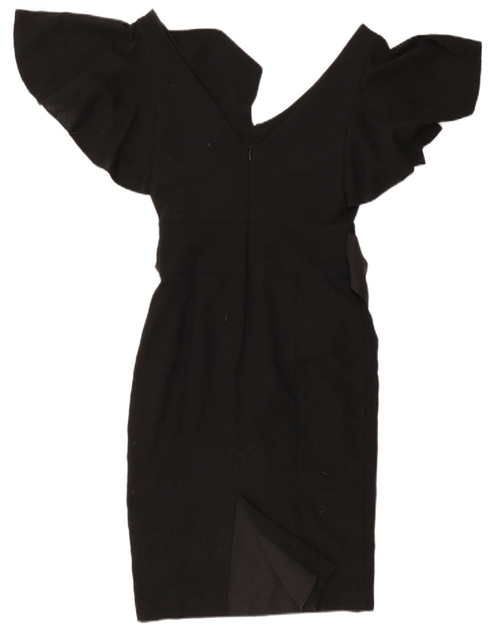 Ted Baker Vestido ajustado para mujer Talla 1 XS Lana negra