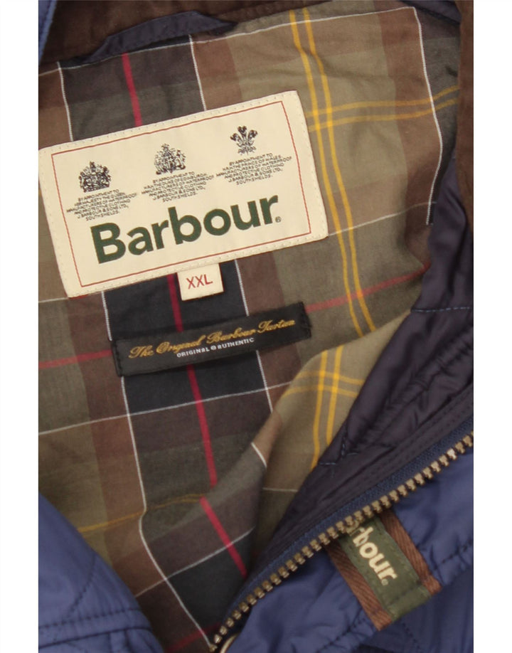 BARBOUR Chaqueta acolchada para hombre UK 44 2XL Azul