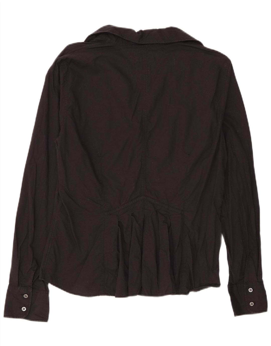 Tommy Hilfiger Camisa para mujer UK 44 Grande Algodón negro