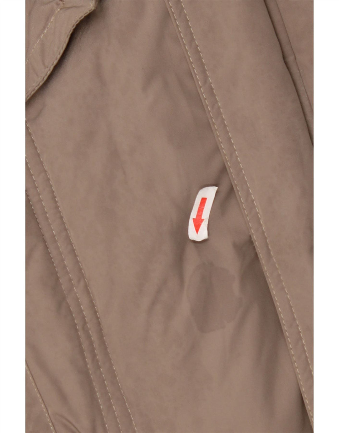Kappa Chaqueta acolchada con capucha para hombre UK 42 XL Beige Poliéster