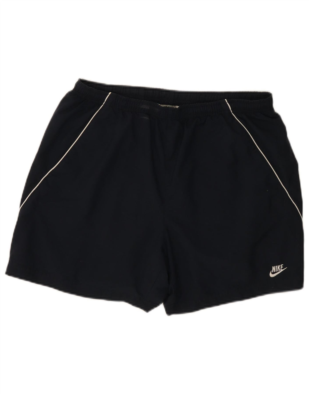 Nike - Pantalones cortos deportivos para hombre, talla grande, poliéster, color azul marino