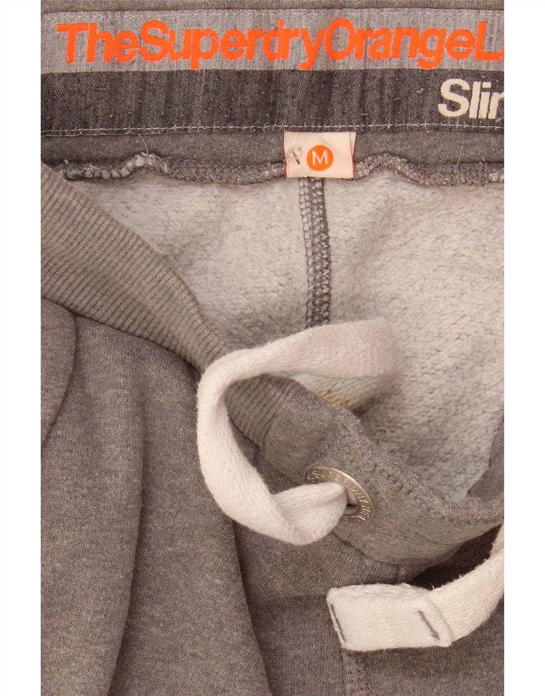 Superdry Pantalones de chándal para mujer Joggers UK 44 Gris medio moteado