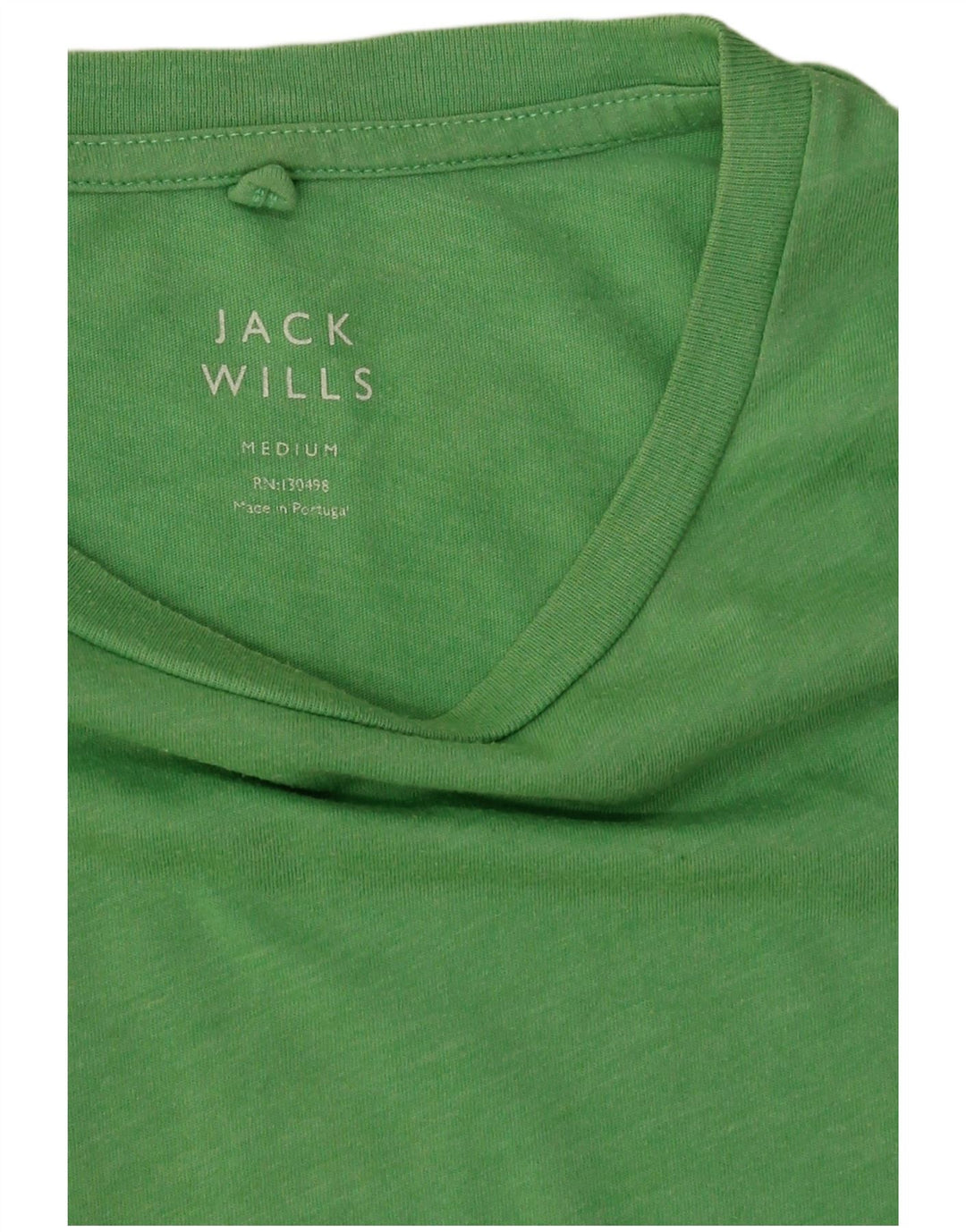 Jack Wills - Camiseta para hombre, color verde medio, algodón