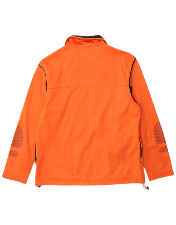 Lotto Chaqueta de chándal para niños 13-14 años Grande Naranja Colorblock