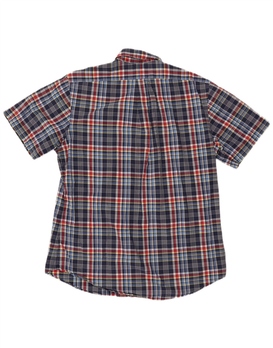 Polo Ralph Lauren Camisa de ajuste personalizado para hombre Algodón a cuadros azul grande