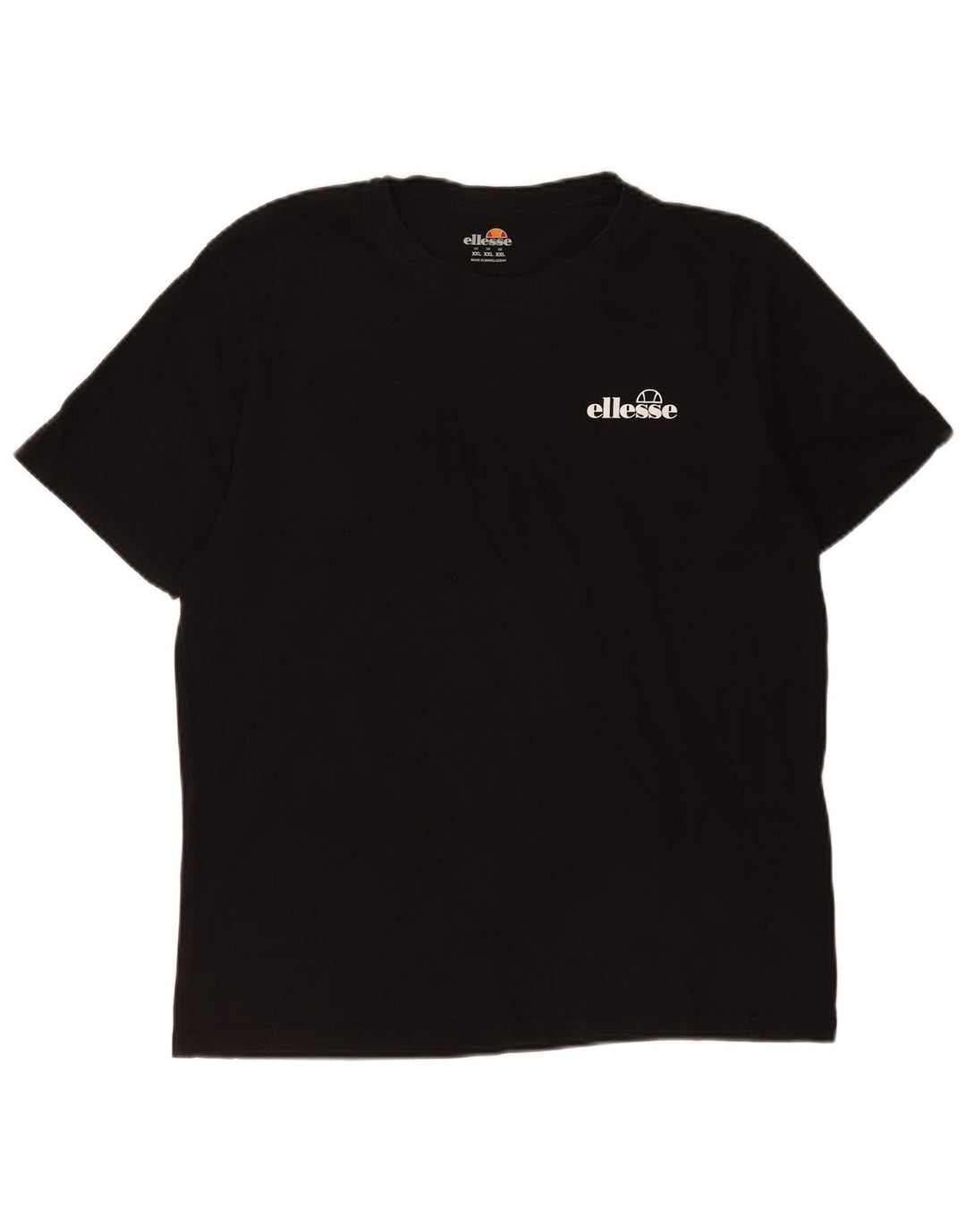 Ellesse Camiseta Hombre Top 2XL Algodón Negro