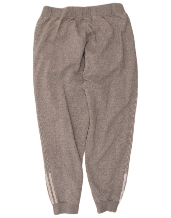 Adidas Hombre Pantalones De Chándal Joggers XL Gris Algodón Moteado