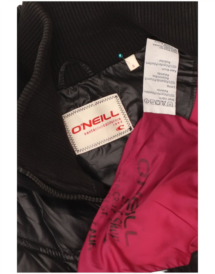 O'Neill Chaleco acolchado para mujer UK 10 Small Poliéster negro