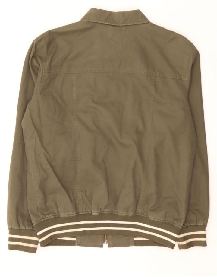 GANT Mens Bomber Jacket UK 40 Large Khaki Vintage Gant and Second-Hand Gant from Messina Hembry 