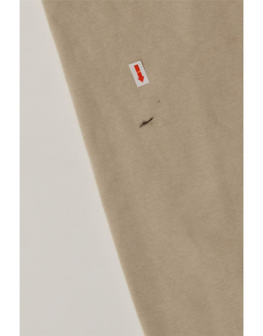 CHAMPION Sudadera gráfica para mujer Jumper UK 16 Large Beige Cotton