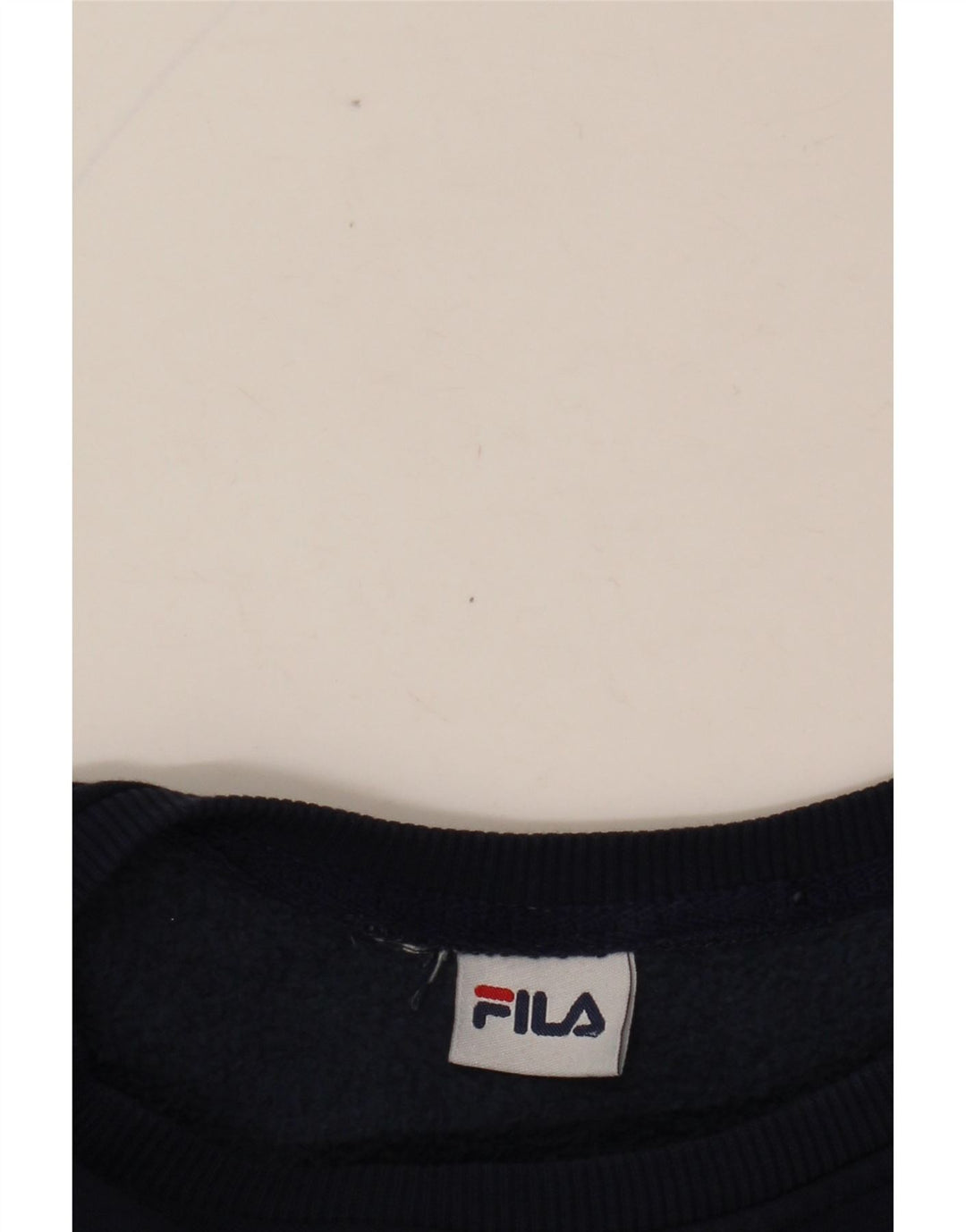 FILA Sudadera gráfica para mujer Jumper UK 12 Medium Azul marino Colorblock