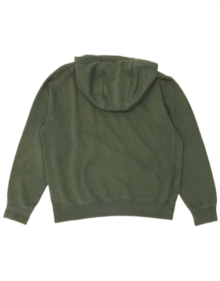 Nike Hombre Sudadera Con Capucha Gráfica Jersey De Algodón Verde Medio