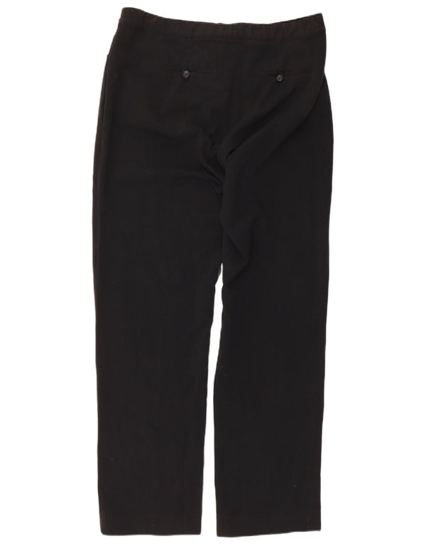 Marks & Spencer Pantalones casuales autógrafos para mujer UK 44 Large W36 L31 Negro