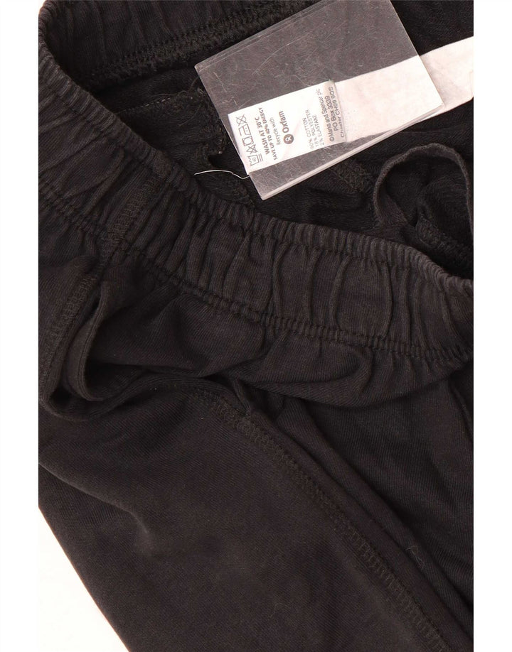 Marks & Spencer - Pantalón de chándal para hombre, talla grande, algodón negro