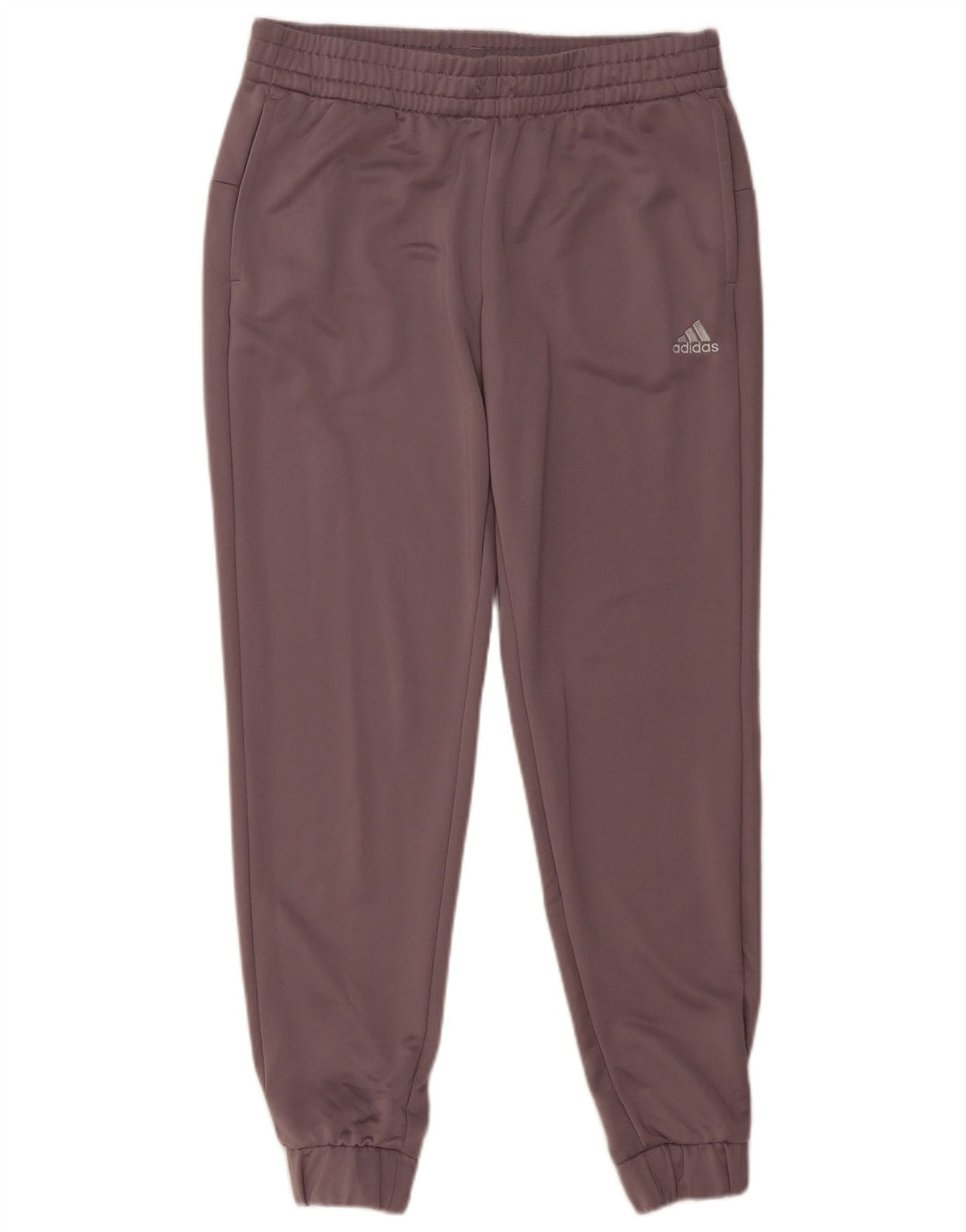 ADIDAS Mujer Chándal Pantalones Joggers UK 16/18 Grande Púrpura Poliéster