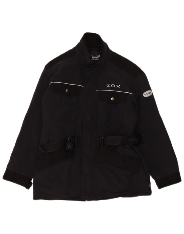 Chaqueta Geox Boys Respira Racer 11-12 años Negro Poliéster
