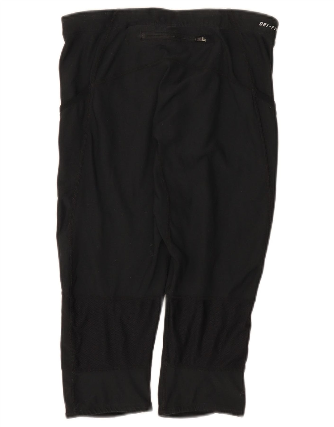 Nike - Leggings capri Dri Fit para mujer, talla M, poliéster negro