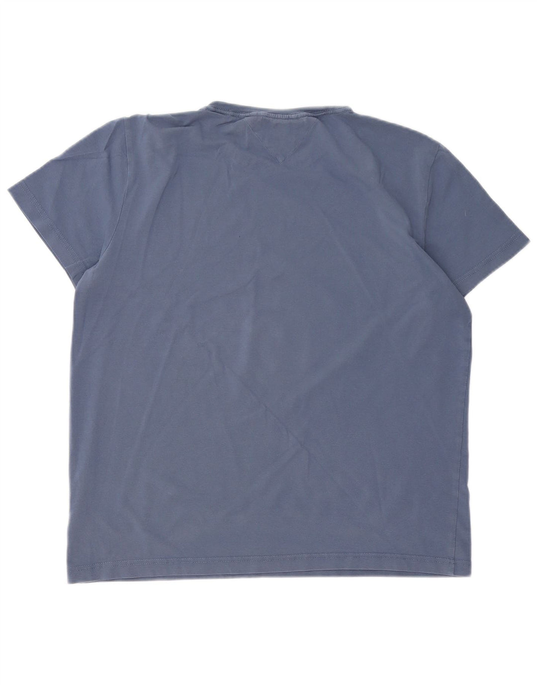 TOMMY HILFIGER Camiseta Slim Fit para Mujer UK 40 XL Algodón Azul