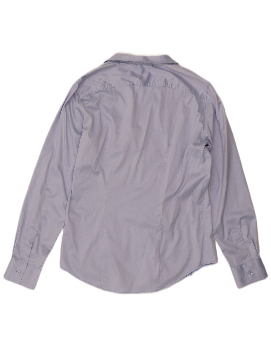 NARACAMICIE Camisa de mujer UK 46 Algodón azul grande