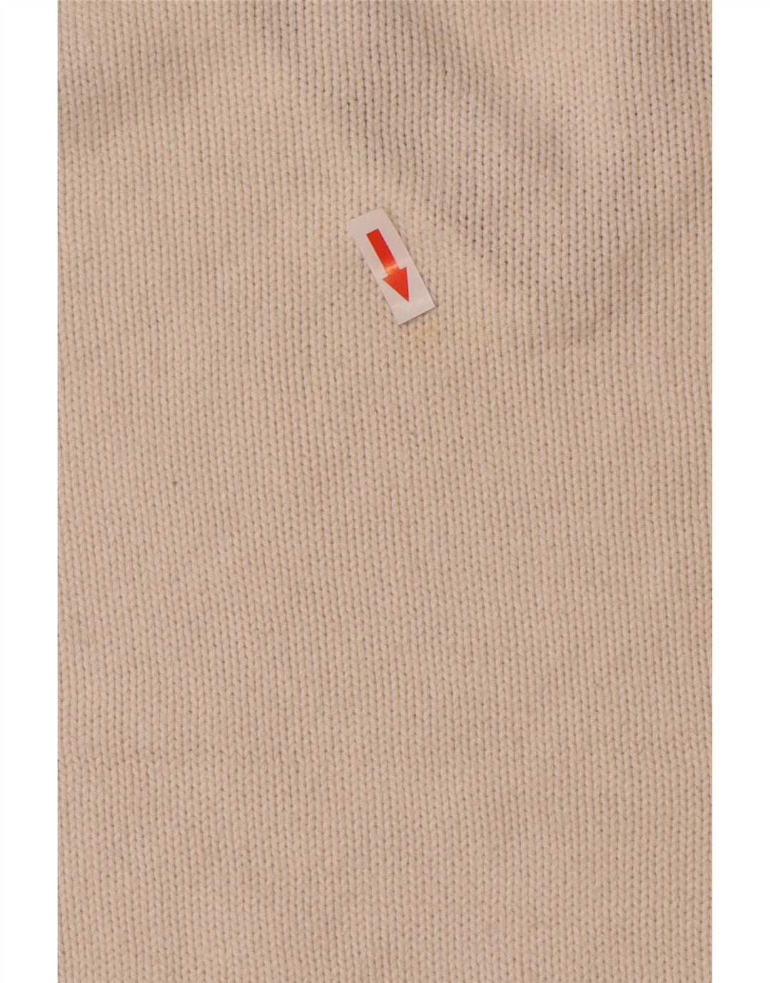 Tommy Hilfiger Jersey con Cuello en V para Hombre Suéter Medio de algodón Blanco Roto