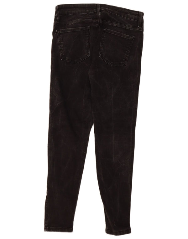 Vaqueros pitillo para mujer Oasis UK 12 Medium W28 L26 Algodón gris