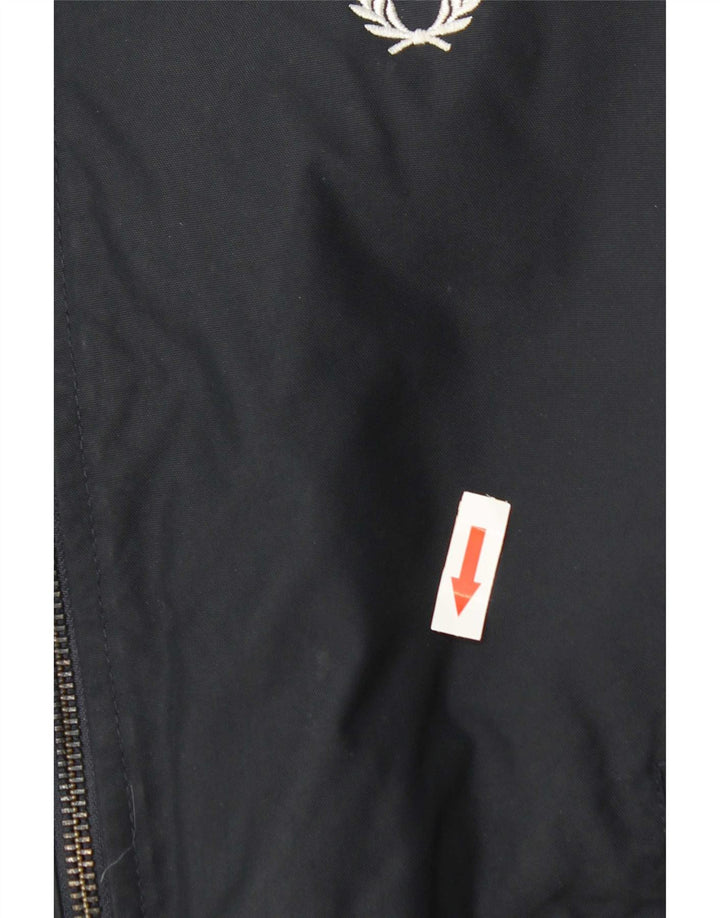 Fred Perry Cazadora bomber para niño 11-12 años Nylon gris