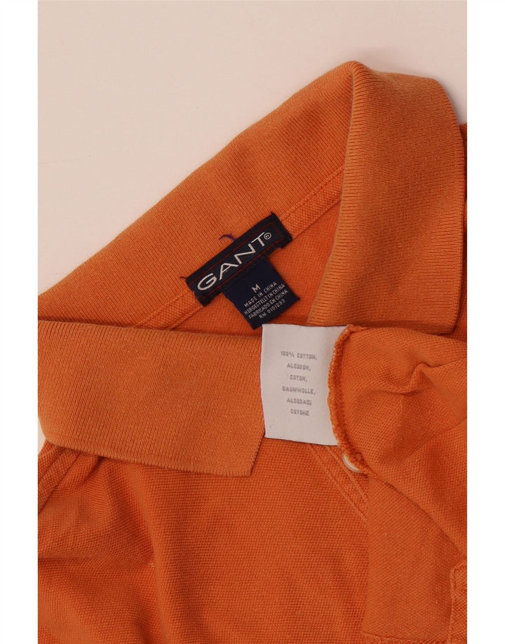 Gant Polo De Algodón A Rayas Naranja Medio Hombre