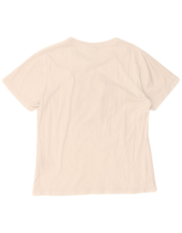 Ellesse Hombre Camiseta Gráfica Top XL Blanco