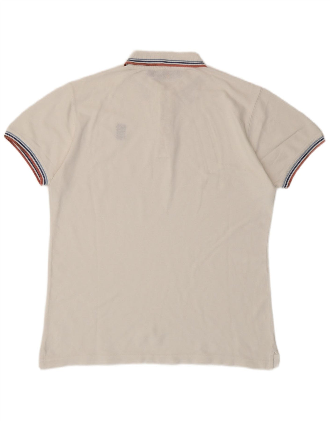 Marina Militare Polo Hombre Blanco Mediano