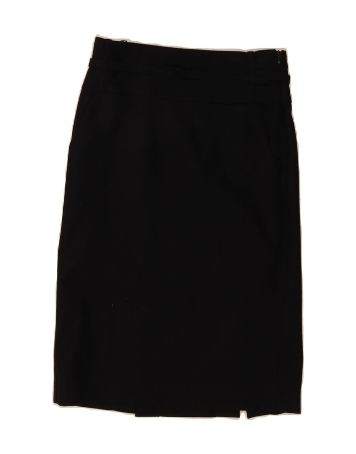 BENETTON Womens Straight Skirt W30 Medium Black Vintage Benetton and Second-Hand Benetton from Messina Hembry 