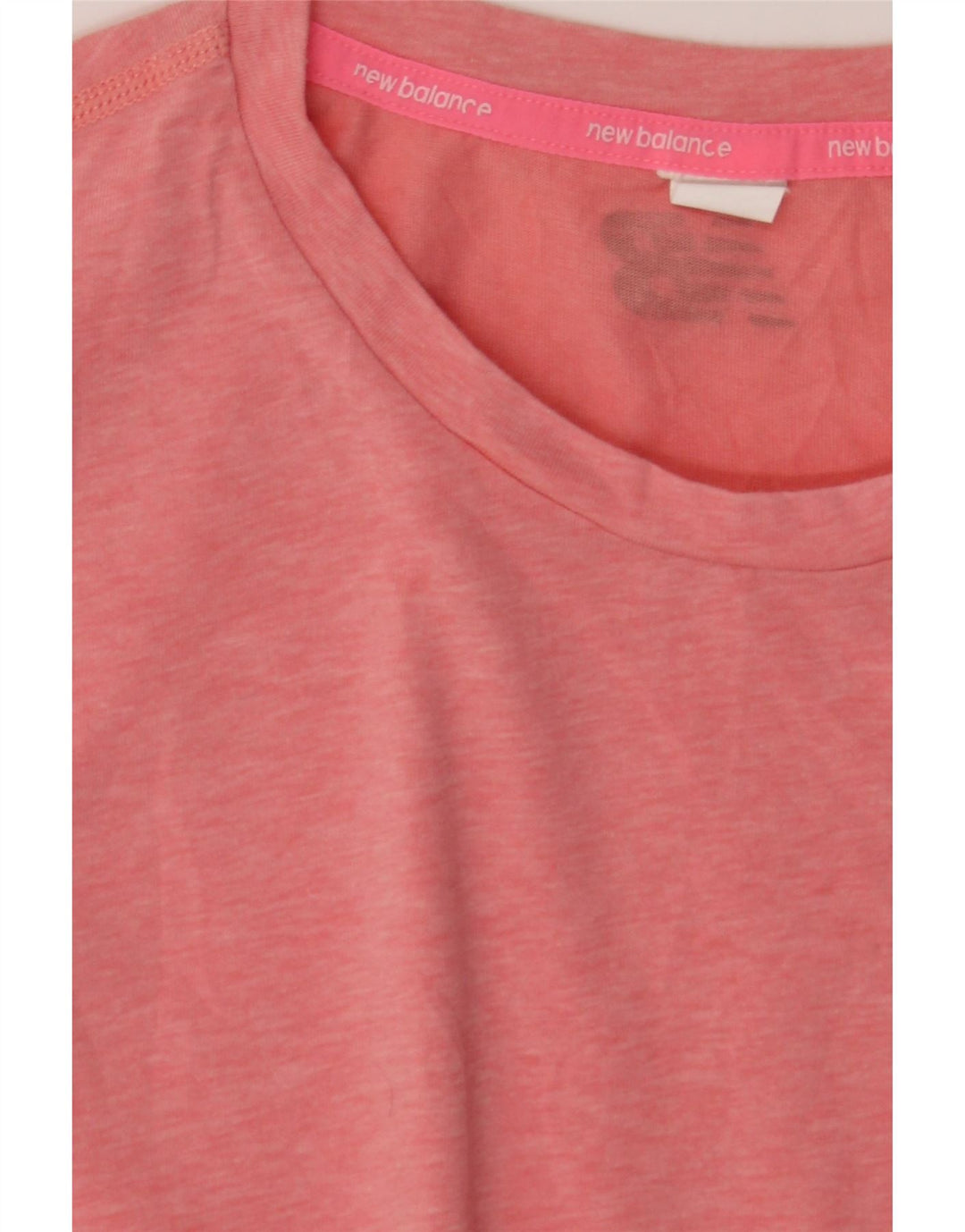 NEW BALANCE Womens T-Shirt Top UK 14 Medium Pink Vintage New Balance and Second-Hand New Balance from Messina Hembry 