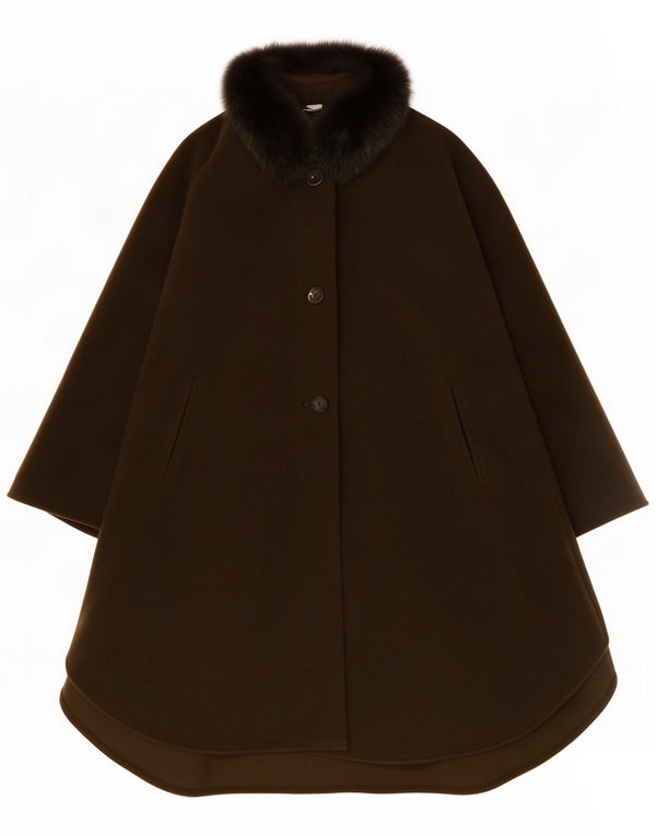 Abrigo capa para mujer Jimmy Hourihan IT 42 Medium Khaki