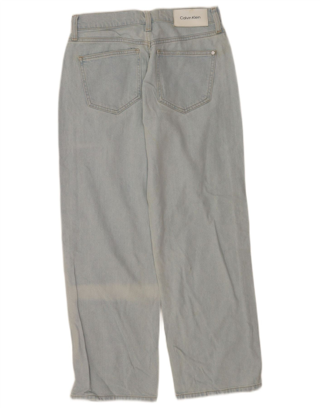 Vaqueros rectos para mujer CALVIN KLEIN W28 L27 Algodón azul