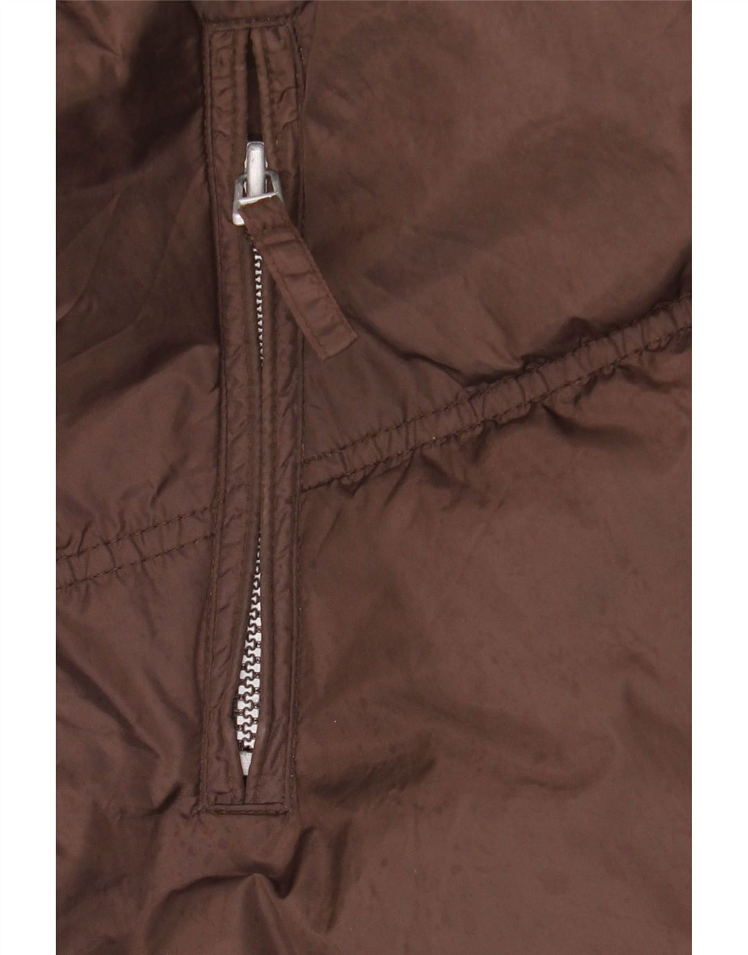 ELLESSE Chaqueta acolchada para hombre ES 42 XL Marrón Poliamida