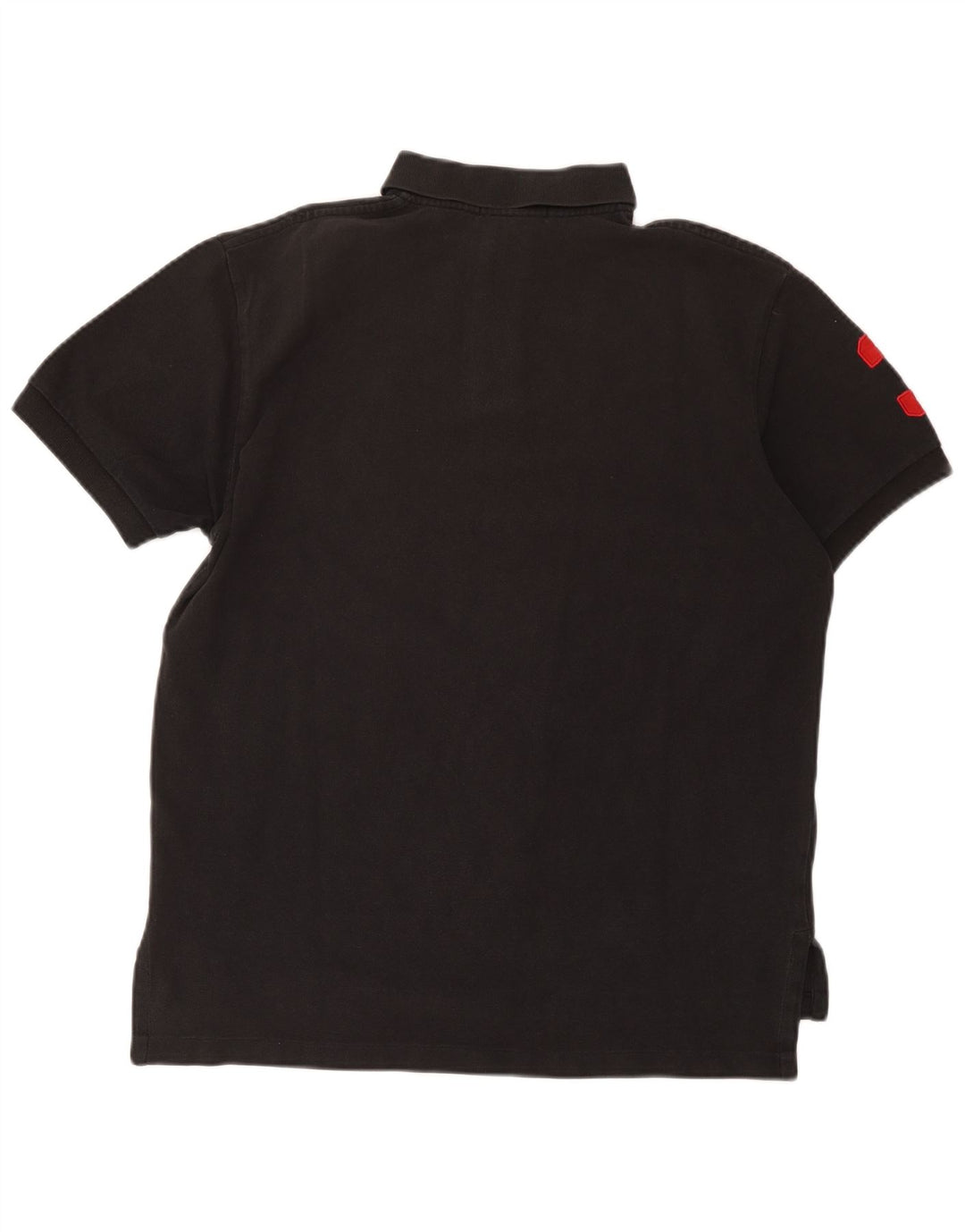 Polo Ralph Lauren Camisa estampada para hombre Algodón negro mediano