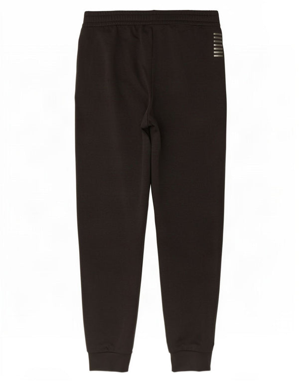 Emporio Armani Mens Graphic Chándal Pantalones Joggers Grande Negro