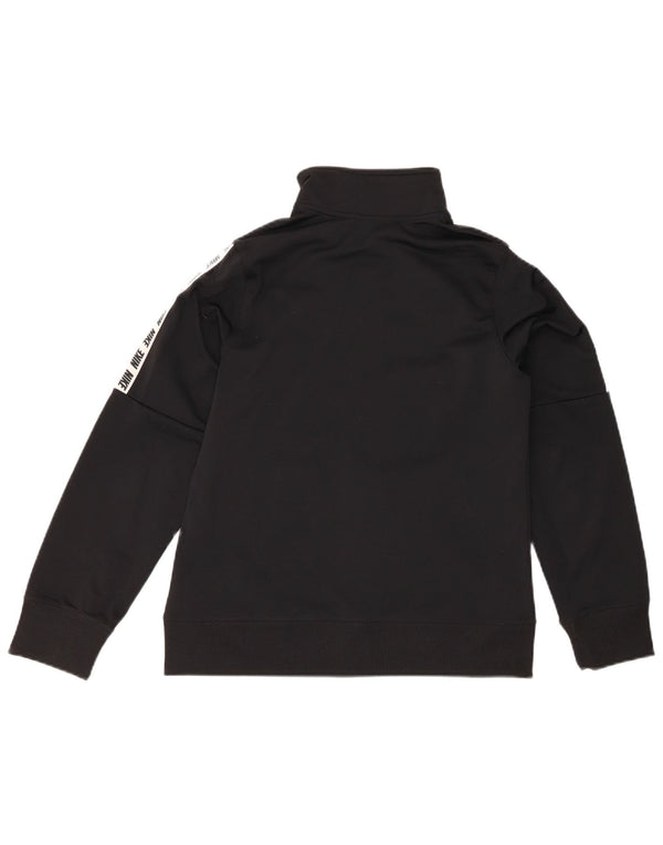 Nike - Chaqueta de chándal gráfica para niña, 13-14 años, XL, color negro