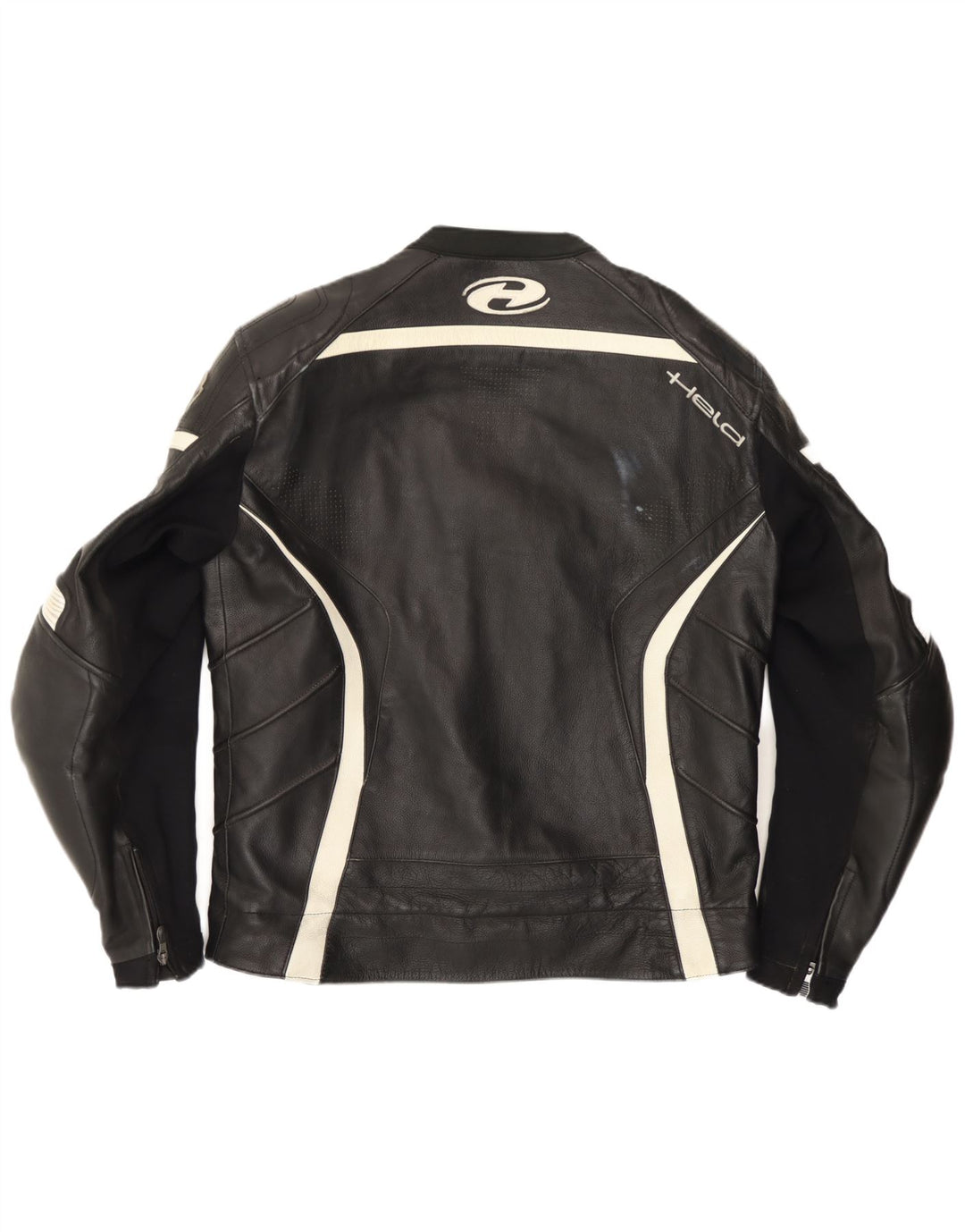 Held Chaqueta Motorstyle Graphic Racer para hombre Talla 48 XL Bloque de color negro
