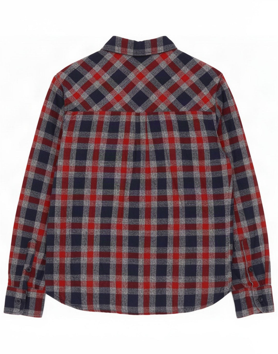 Camisa de franela para hombre Mountain Warehouse Mediana Algodón a cuadros multicolor