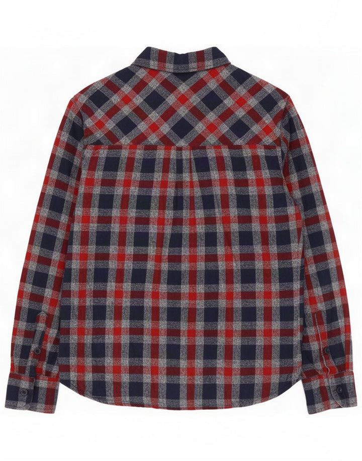 Camisa de franela para hombre Mountain Warehouse Mediana Algodón a cuadros multicolor