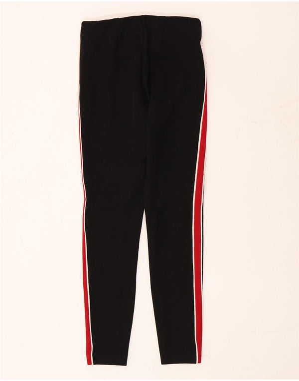 Zara Mujer Trafaluc Leggings UK 8 Small Negro Rayas