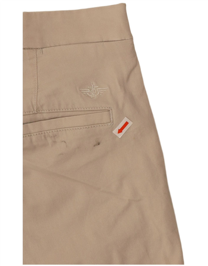 DOCKERS Pantalones cortos chinos para hombre W44 2XL Algodón beige