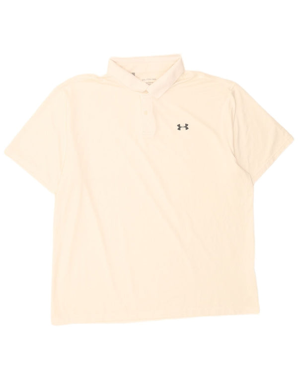 Polo Under Armour Hombre 2XL Blanco