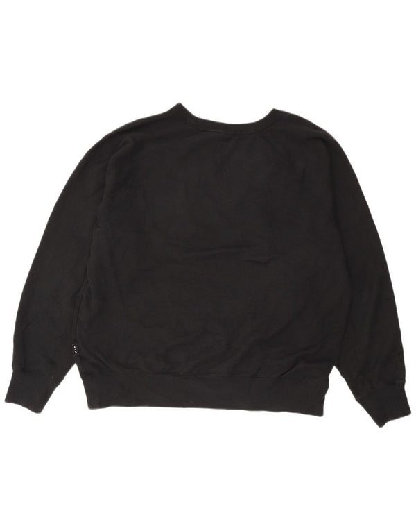 Nike Hombre Sudadera Gráfica Jumper XL Algodón Negro