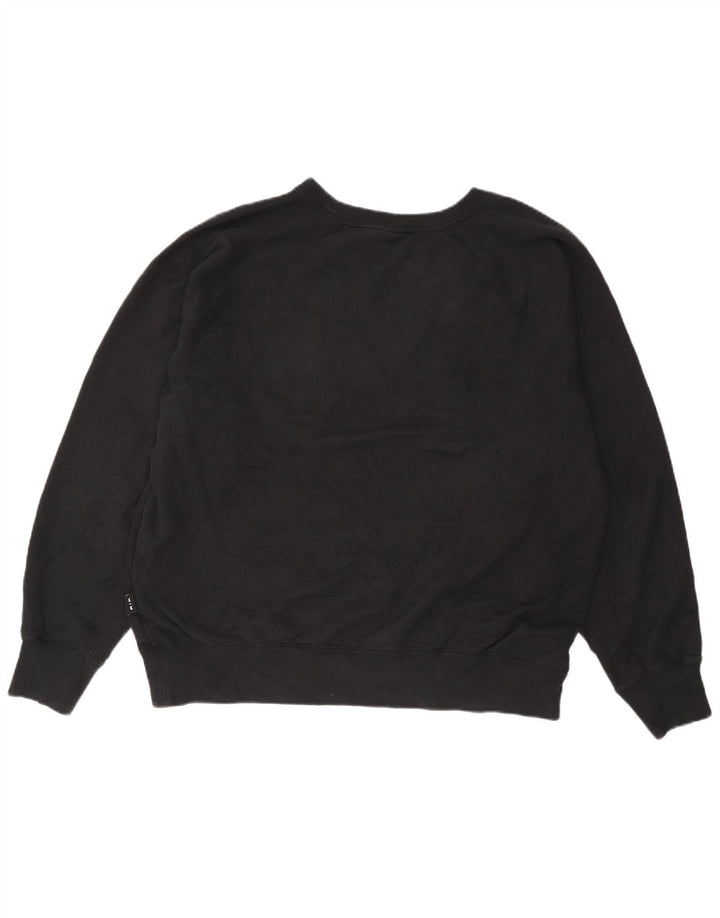 Nike Hombre Sudadera Gráfica Jumper XL Algodón Negro