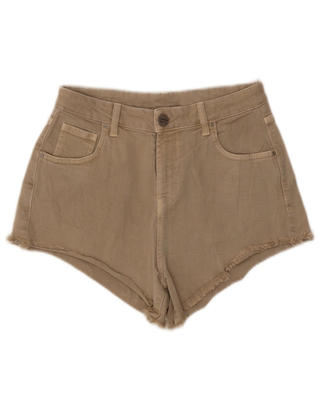 Pantalones cortos de mezclilla para mujer Carrera IT 42 Medium W29 Algodón beige