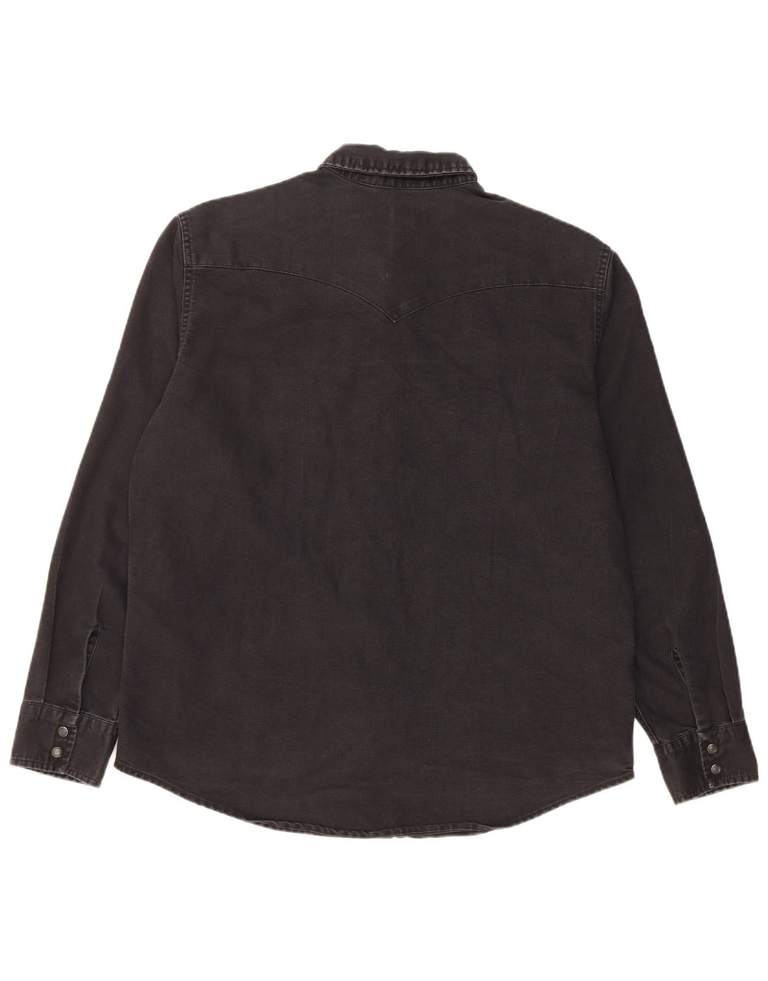 LEVI'S Camisa vaquera estándar para hombre Algodón negro grande