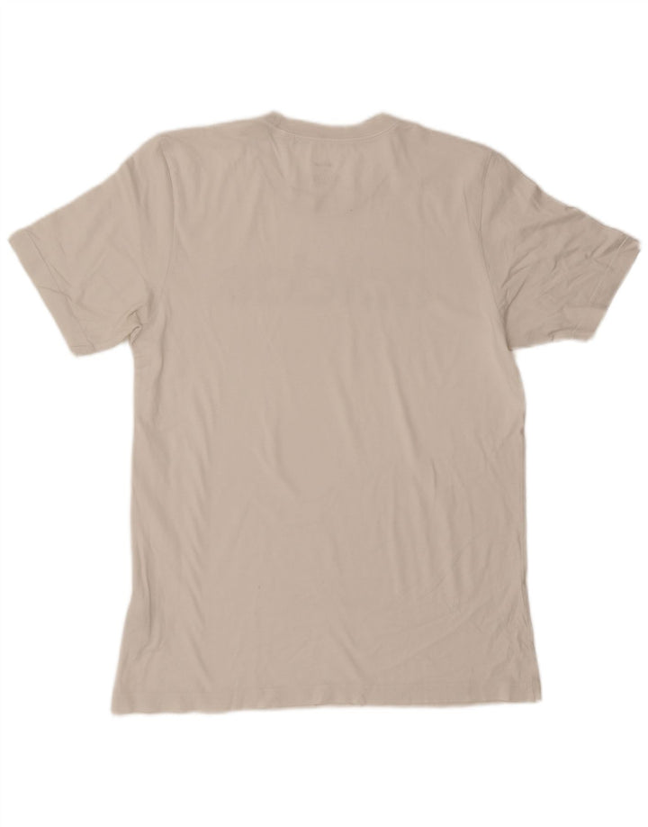 Adidas - Camiseta gráfica para hombre, talla mediana, algodón blanco